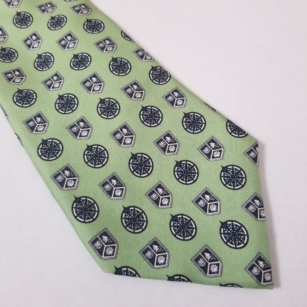 Vineyard Vines Tie Green Custom Collection Na